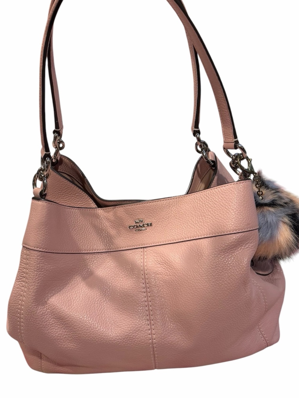 #767. Coach Lillie carryall bag. Baby pink.
